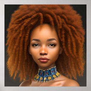 Schönes Geschenk für den Schwarzen Krieger und far Poster