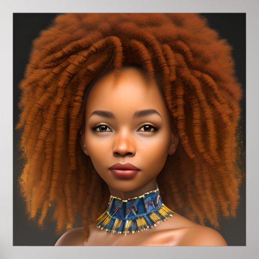 Schönes Geschenk für den Schwarzen Krieger und far Poster (Vorne)