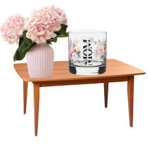 Schönes Geschenk für die Mama Wasserfarben Blume