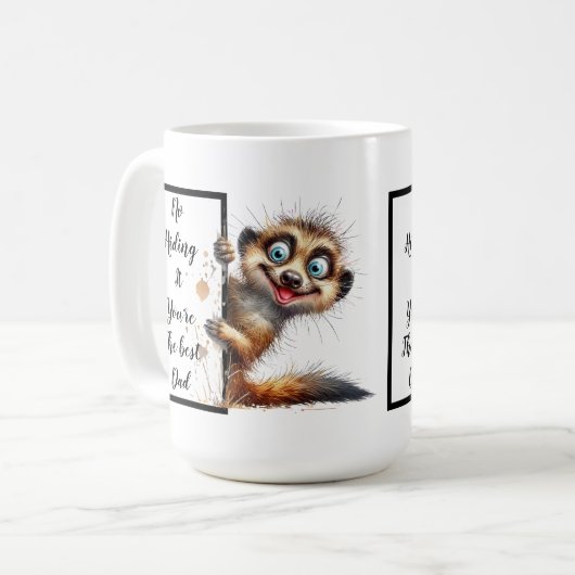 Schönes Geschenk mit lustigen und sonderbaren Mekk Kaffeetasse (Vorderseite Links)