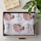 Schönes Geschenkpapier für Muttertag Seidenpapier (Geschenk)