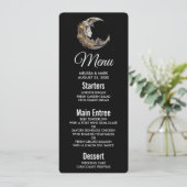 Schönes Gesicht auf dem Mond Einladung (Stehend Vorderseite)