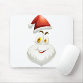 Schönes Gesicht des Weihnachtsmannes Mousepad (Mit Mouse)