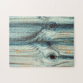Schönes Gesicht, Holzkörner Puzzle (Horizontal)