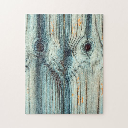 Schönes Gesicht, Holzkörner Puzzle (Vertikal)