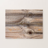 Schönes Gesicht, Holzkörner Puzzle (Horizontal)