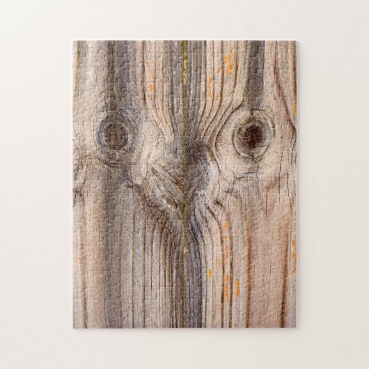 Schönes Gesicht, Holzkörner Puzzle (Vertikal)