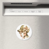 Schönes Gesicht Magnet (In Situ (Geschirrspüler))