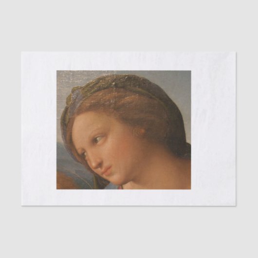 schönes Gesichtsdekutan Seidenpapier (Vorderseite)