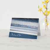 Schönes geweckt Muster CC0802 Denken Sie an Sie Karte (Gelbe Blume)