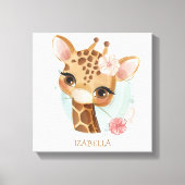 Schönes Girl-Kinderzimmer Leinwanddruck (Vorderseite)