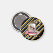 Schönes Girly-Geschenk Eleganter Chic Custom Magnet (Vorderseite/Rückseite)