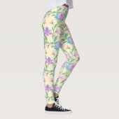 Schönes, glänzendes Muster Leggings (Rechts)