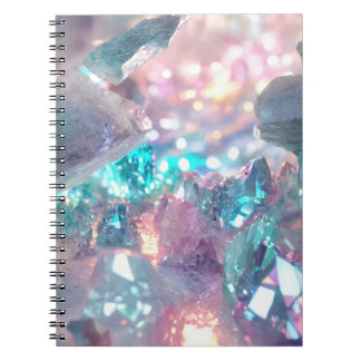 Schönes glänzendes Quarzglas Notizblock