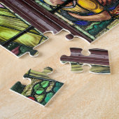 Schönes Glasfenster Puzzle (Seite)