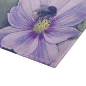 Schönes Glasspanbrett mit Bienenart-Design Schneidebrett (Ecke)