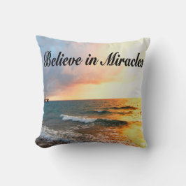 SCHÖNES GLAUBEN IN MIRACLES SUNRISE DESIGN KISSEN