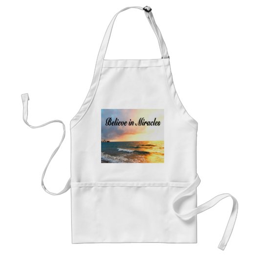 SCHÖNES GLAUBEN IN MIRACLES SUNRISE DESIGN SCHÜRZE (Vorne)