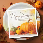 Schönes glückliches Thanksgiving individualisierba Serviette