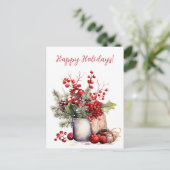 Schönes, glückliches Urlaubserlebnis Säkulare Wass Postkarte (Stehend Vorderseite)