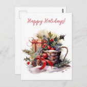 Schönes, glückliches Urlaubserlebnis Säkulare Wass Postkarte (Vorne/Hinten)