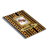 Schönes Gold Eleganter Chic Custom Notizblock (Rechte Seite)