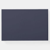 Schönes Gold Foil Wedding Gästebuch (Rückseite)