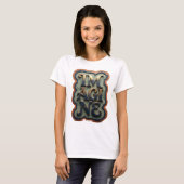 Schönes Gold IMAGINE T-Shirt (Vorne ganz)