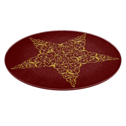 Schönes Gold Star Cutting Board Schneidebrett (Ecke)