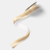 Schönes Gold Weihnachten Satinband (Rückseite)