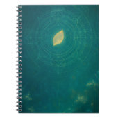 Schönes Golden Leaf-Notebook Notizblock (Vorderseite)