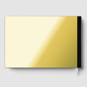 Schönes Goldfolie Foto/Gästebuch Gästebuch (Rückseite)