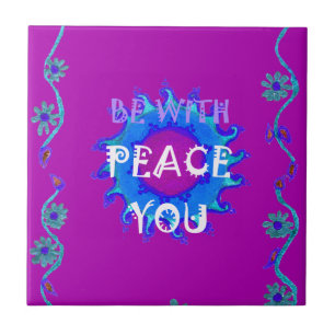 Schönes, goldgelb phantastisches Grafikdesign Fliese