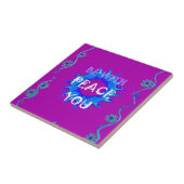 Schönes, goldgelb phantastisches Grafikdesign Fliese (Seite)