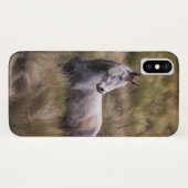 Schönes graues, farbiges Pferd Case-Mate iPhone Hülle (Rückseite (Horizontal))