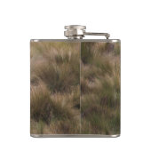 Schönes graues, farbiges Pferd Flachmann (Rückseite)