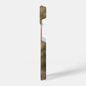 Schönes graues, farbiges Pferd iPhone Hülle (Linke Seite)