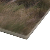 Schönes graues, farbiges Pferd Schneidebrett (Ecke)