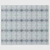 Schönes graues Frostdesign Geschenkpapier (Flach)