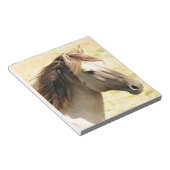 Schönes graues Pferd Notizblock (angewinkelt)