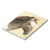 Schönes graues Pferd Notizblock (Rotiert)