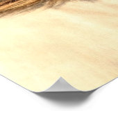 Schönes graues Pferd Poster (Ecke)