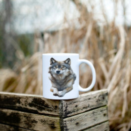 Schönes Gray Wolf Lounges Kaffeetasse