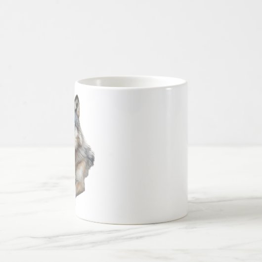 Schönes Gray Wolf Lounges Kaffeetasse (Mittel)