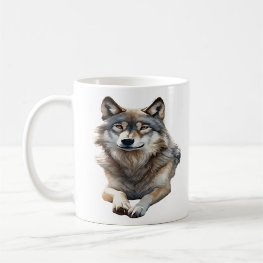 Schönes Gray Wolf Lounges Kaffeetasse (Links)