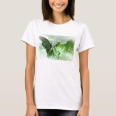 Schönes Green Magic Angel Shirt (Vorderseite)