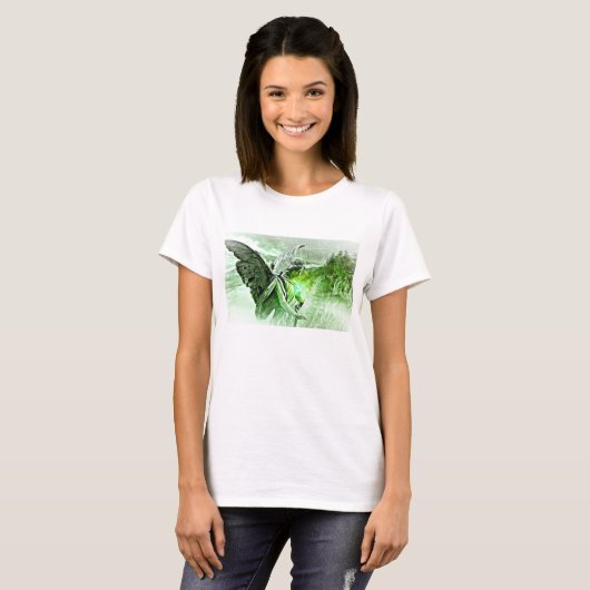 Schönes Green Magic Angel Shirt (Vorne ganz)