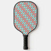 Schönes Green Pink Brick Pro Pickleball Paddel Pickleball Schläger (Vorderseite)