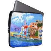 Schönes Griechenland Laptopschutzhülle (Vorne Rechts)