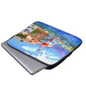 Schönes Griechenland Laptopschutzhülle (Vorne Knopf)
